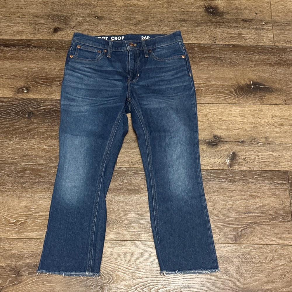 J. Crew Demi‎ boot crop 26P